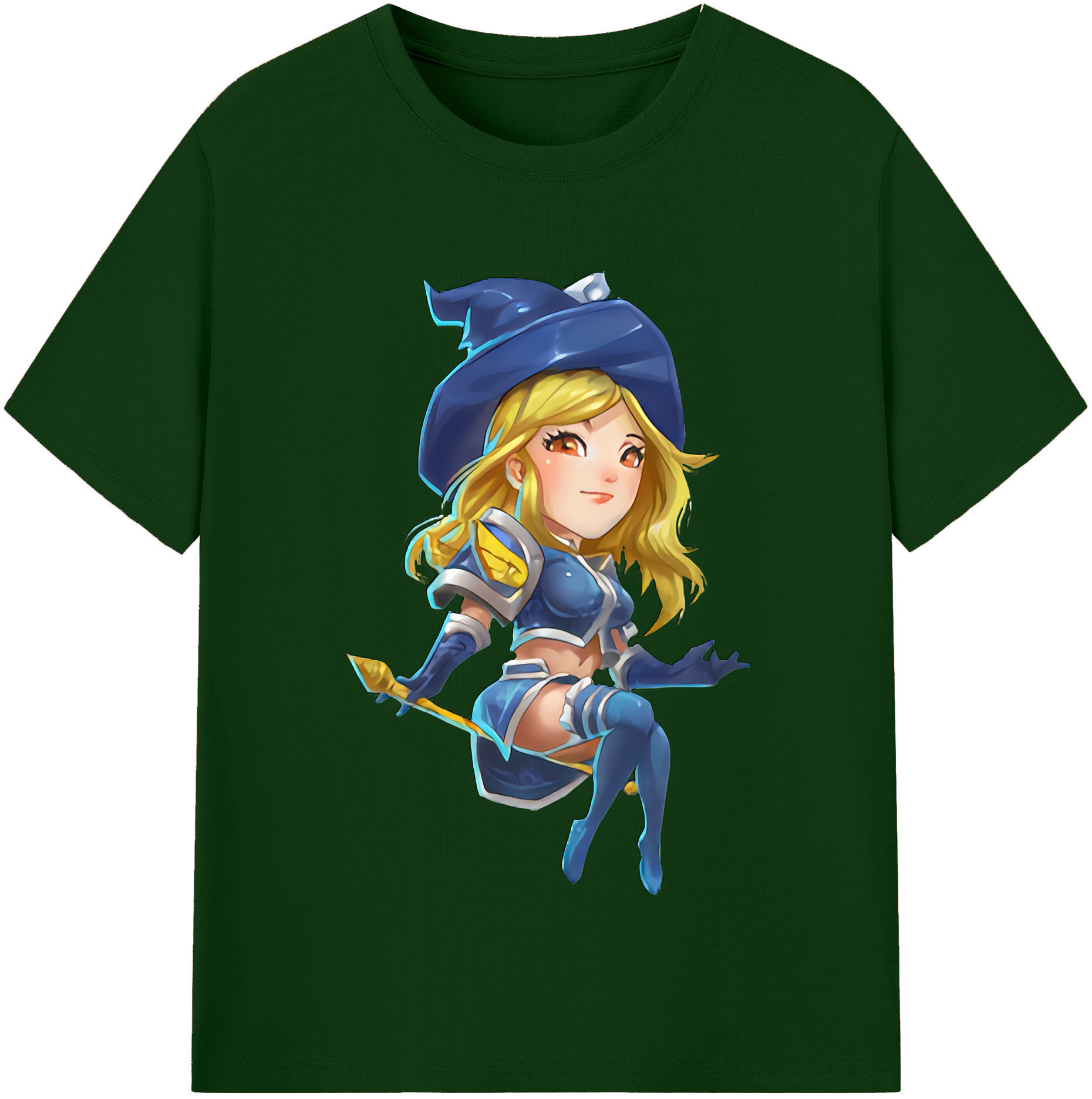 リーグ・オブ・レジェンド League of Legends LOL 綿100％半袖Tシャツ（フロントプリント）
